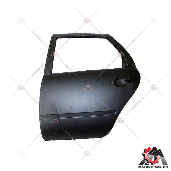 Дверь ВАЗ-2190,2192,1118,1119 задняя левая нов. обр.  (ОАО АВТОВАЗ)с брусом безопасности
