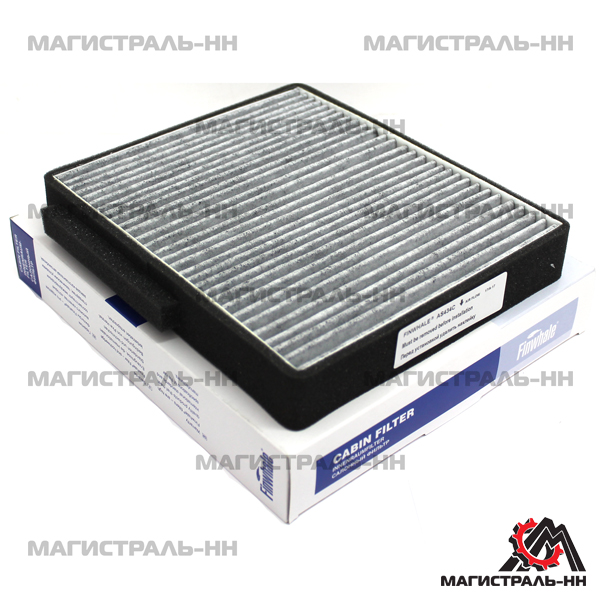 Фильтр салона противопыльный (угольный) ВАЗ-2170 Приора (с A/C Panasonic) FINWHALE