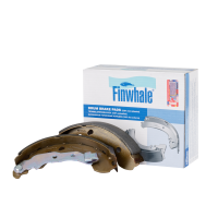 Колодка тормозная задняя (кт.4шт.) Lada Vesta, Micra III, Note (E11), Clio III (без ESP) FINWHALE 