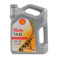 Масло Shell моторное 5W30 Helix Taxi 4 л (Синтетика)