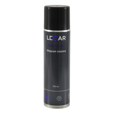 Смазка медная LECAR 335 мл. (аэрозоль) (LECAR)