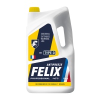 Жидкость охлаждающая "Антифриз" FELIX TYPE D, в п/э кан.5кг