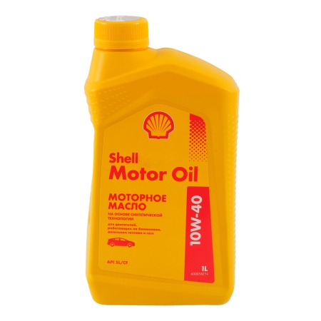 Масло Shell моторное 10W40 Motor Oil SL/CF 1л  (полусинтетика)