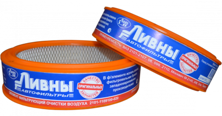 Элемент воздушного фильтра ВАЗ-2101-15,2112,1111, М-412 (Ливны)
